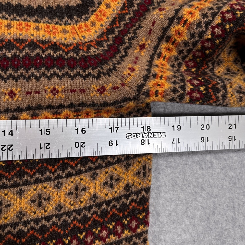 Alex Mill Francis Cardigan Womens XS Fair Isle Extrafine Merino Wool Sweater - Picture 3 of 12